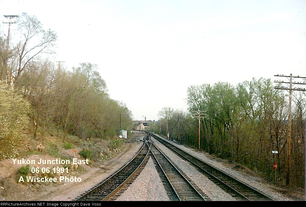 Yukon Junction looking eastward